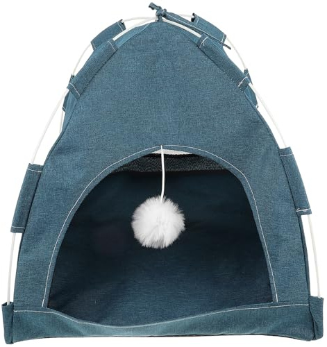 Toyvian Pet Cat House Indoor Comfortable Sleeping Nest for Small Dogs Pet Tent Ventilation for Home Use