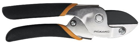 Fiskars Anvil Pruner, 5/8-Inch Cut Capacity Branch Cutter with Power-Lever Technology That Provides More Cutting Power, Best for Dry, Dead Stems and Small Branches