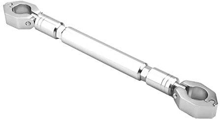 Bilanciere per moto in lega di alluminio Manubrio per moto Accessori per moto da crossbar(Color argento)
