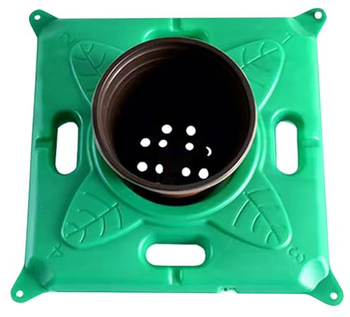 Pflanzkorb Teich Schwimmend 33x33cm Schwimmender Teichpflanzer Quadrat, Plastik Wasserkorb, Wasserpflanze Pflanze, Hydroponische Schwimmende Insel, Wasserpflanze Kindergarten, Töpfe, DIY -Verbindung (