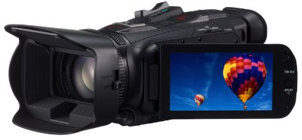 Canon Legria HF G30 High Definition Camcorder (20x Optical Zoom, Image Stabilisation) 3.5 inch OLED Touchscreen (Renewed)