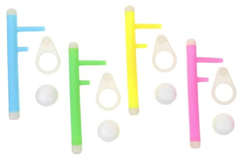 HONMEET 20pcs Aufhängung Blasen Ball Spielzeug Schwimmende Blasen Und Ball Balance Blasen Spielzeug Spaß Stress Reliever Kinder Pädagogisches Spielzeug (zufällig)