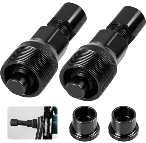 2 Pièces Extracteur de manivelle vélo –Outil pédalier vélo Universel en Acier au Carbone Trempé – Extracteur de Pédalier Compact et Durable pour Réparation et Entretien de Vélos de Route et VTT