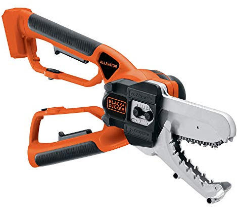 BLACK+DECKER 20V MAX* Alligator Lopper Cordless Chainsaw, Tool Only (LLP120B)