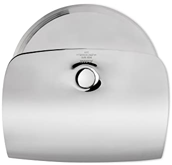 Alessi Taio VS04 - Rotella Tagliapizza di Design, in Acciaio Inossidabile 18/10 e Lama in Acciaio AISI 420, Argento con Finitura Lucida