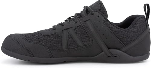 Xero Shoes Men’s Prio Barefoot Athletic Sneaker, Black, 14