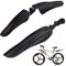Leikance Fahrrad Schutzblech Set, Spritzschutz vorne & hinten Schutzblech 24-28 Zoll Fahrräder MTB Mountainbike