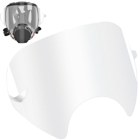 40 Pack Peel Off Lens Cover Compatible for 3M 6885, 6000, 6700, 6800, 6900 Series Respirator Mask, Protective Cover for 6800 Mask