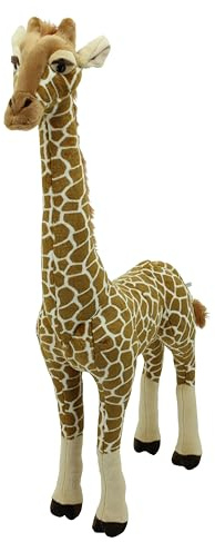 Sweety Toys Premium Edition 13661 - Juguete para Montar a Caballo con diseño de Jirafa