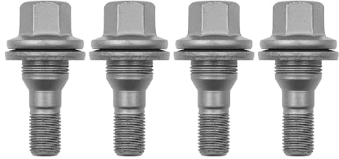 Tiardey 4 pièces M12 boulons de roue écrous pour citroën Peugeot vis de pneu 206 207 308 407 boulons de roue C2 C3 C4 C5