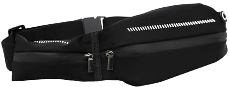 ZYNERY Ceinture Running Femme & Homme, Pochette Telephone Portable Sport, Sacs Banane Running, Porte Telephone Course a Pied, Ceinture de Course Idéal pour la Course à Pied, Jogging, Gymnase, Fitness