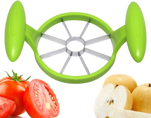 Corers de fruits, coupe-fruit | Slicer à ananas léger en acier inoxydable,Gadget de cuisine détachable non glissée, diviseur manuel de poire pour salade de fruits