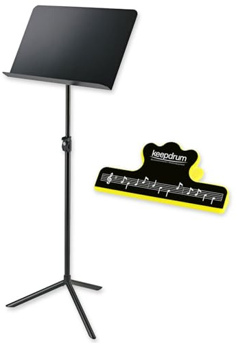 K-M 11930 - Atril de orquesta con pinza keepdrum