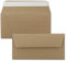 100x Kraftpapier Umschläge DIN Lang - Braun ÖKO - Haftklebung selbstklebend 11 x 22 cm - 120 g/m² Briefumschläge ohne Fenster aus Recycling Papier - von NEUSER PAPIER
