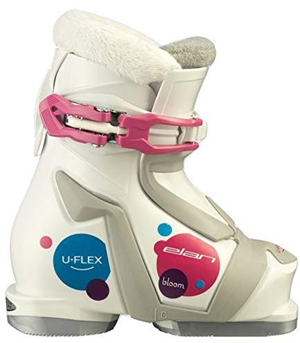 Elan Uni Kinder Bloom 1 Skischuh, weiß/pink