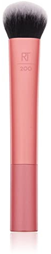 Real Techniques Professional Foundation Makeup Brush for Even Streak Free Application, Orange, (Pack of 4)