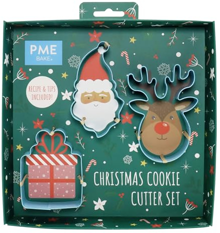 PME Set Tagliabiscotti Babbo Natale