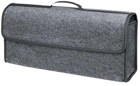 VBGURR 1 organizer per bagagliaio auto, con coperchio, pieghevole, per riporre attrezzi e declutter interno, adatto a tutti i veicoli (1 Pezzo)
