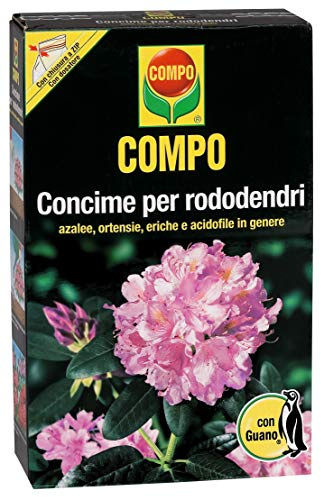 COMPO Abono para rododendros, con guano, con medidor dosificador, 1 kg