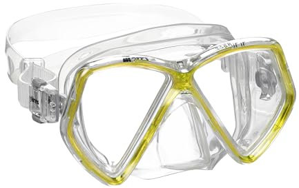 Mares Kinder Mask ZEPHIR JR. Taucherbrille, Gelb, One Size