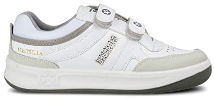 Paredes DP101 BL49 Working shoes, Estrella Velcro, O1, Size 13.5, White - EN safety certified