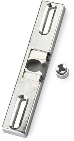 SOTECH Fensterschnäpper Balkontürschnäpper 90 x 17 mm Universalschnäpper Balkontür Schnäpper