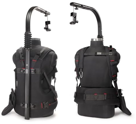 Chaleco de Soporte ergonómico Profesional para cámara FLYCAM Flowline 600N. Carga útil de hasta 12-15 kg (26-33 LB) (FLCM-FLN-600N).