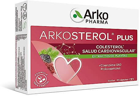 ARKOPHARMA Arkosterol Plus Colesterol 30 Cápsulas Coenzima Q10 Vegetal