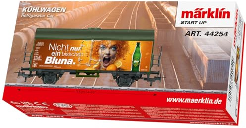 Märklin Start up 44254 H0 Bluna Refrigerated Car - Freight Car with Original Private Car Design, Relex Couplings, Length 11.5 cm, from 6 Years