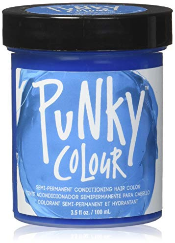 (3 Pack) JEROME RUSSELL Punky Color Semi-Permanent Conditioning Hair Color - Lagoon Blue