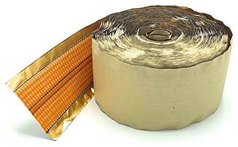 CCA Carpet Joining Gold Foil backed Tape - Heat Bond Hot Adhesive Seaming 20mtr roll
