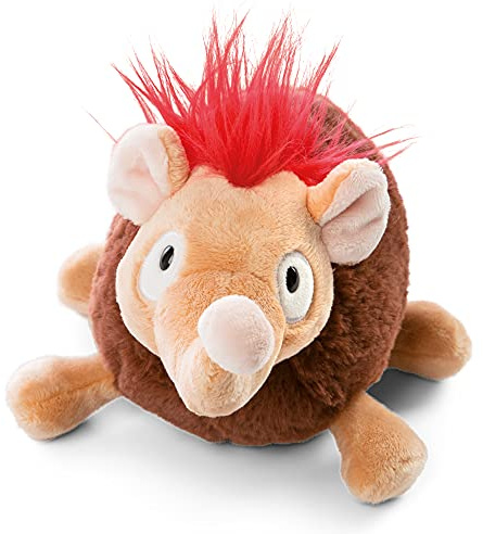 NICI Tyson Il toporagno Elefante Giocattolo Magnetico 20 cm - MagNICI Peluche Magnete da frigo - Peluche Animali con Calamite per bacheche in Metallo - Collezione Wild Friends Go Green, Marrone/Rosa