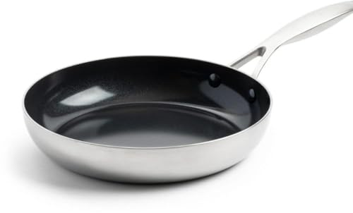 Greenpan Geneva 3-Ply Stainless Steel Non-Stick 24cm Frypan