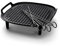 Philips Airfryer-Zubehör-Grillkit XXL, Antihaft-Grillplatte, doppellagiges Kochen, mit 6 Spießen, spülmaschinenfest, Rezept-App, schwarz (HD9959/00)