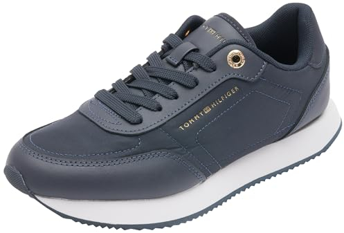 Tommy Hilfiger ESSENTIAL RUNNER Laufschuhe Damen, Blau (Space Blue), 37 EU