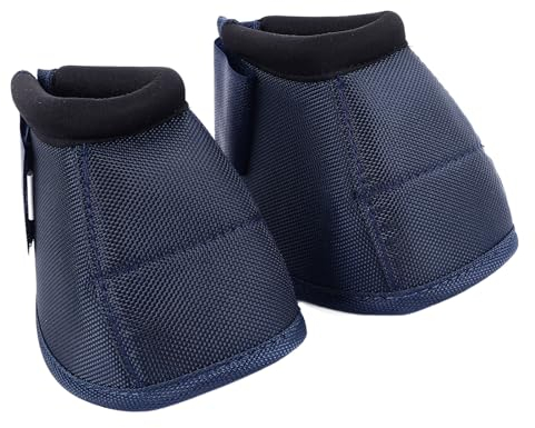 Qcwwy Pferdepflegeprodukte Stoff-Hufstiefel für Pferde, Tubbease-Hufsocke, Ballistische Anti-Stiefel, Hufschutz für Pferde, Hufschutz für Pferde, Oxford (M)