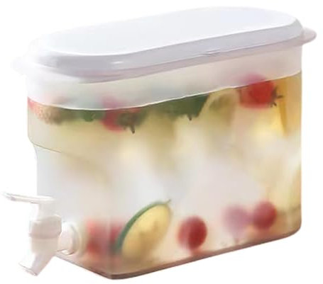 Bollitore Per L'acqua Fredda Con Rubinetto – Dispenser Per Bevande Refrigerate, Secchiello Per Acqua Ghiacciata, Brocca Per Acqua E Tè Freddo, Contenitore Per Bevande Con Rubinetto | Distributore Per