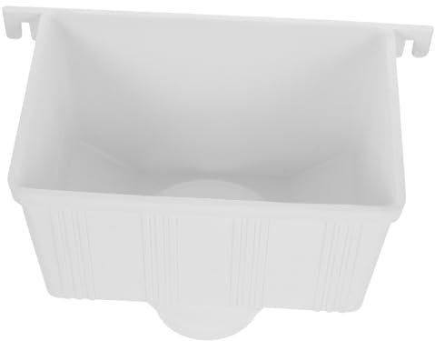 HOMSFOU Deviatore Di Scarico Per Grondaia Pvc 110 * 75 Filtro Compatibile Tubo Raccolta Acqua Piovana Resistente Agli Urti Per Tetti e Capannoni, Kit Adattatore Anticorrosione Facile Installazione