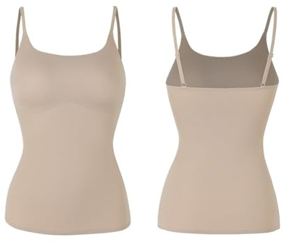 Camiseta Reductora Mujer Camisetas sin mangas moldeadoras de abdomen for mujer, sin costuras, con tirantes ajustables en el cuello, moldeadoras de cuerpo, camisetas de compresión push up for adelgazar