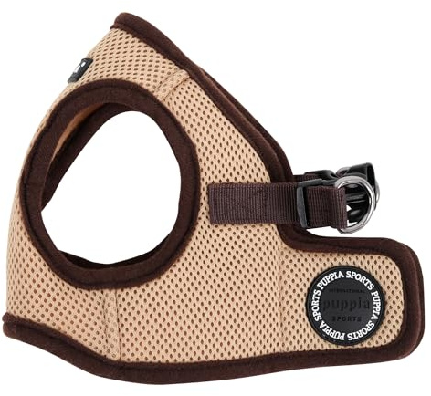 Puppia Veste harnais souple Beige Taille M