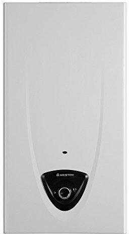 Ariston Thermo 3632214 Scaldabagno Fast EVO Ont a Batteria 11 ERP Istantaneo Alimentata a Gpl, Bianco