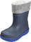Playshoes Regenstiefel mit Futter (Herausnehmbar) Unisex Kinder Gummistiefel, Marine Socke, 21 EU