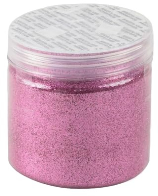 Pink Glitter Polvere Brillantini Rosa - Artigianale Paillettes 0.2mm per Unghie, Decorazioni e Artigianato