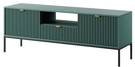 AXLIVING Lowboard TV Eternas RTV154 154 cm modernes Design, Grün