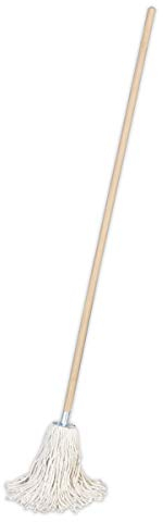 Sealey BM02 - Scopa a frange in vero cotone, 225 g