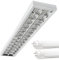 pureled LED Rasterleuchten mit 2X T8 LED 120cm 18W neutralweiß 4500K G13 Bürolampe