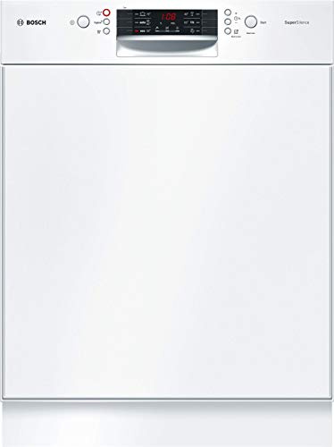 Bosch SMD46JW03E Serie 4 Unterbau-Geschirrspüler/A++ / 60 cm/Weiß / 262 kWh/Jahr / 13 MGD/SuperSilence/Extra Trocknen/VarioBesteckkorb