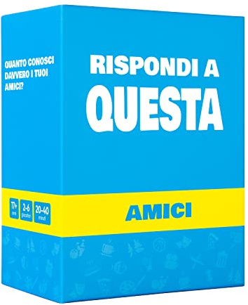 | ¿Cuánto conoces realmente a tus amigos y a tu familia? - Divertido juego de mesa de cartas para adultos y adolescentes - Ideal para estimular la conversación en una noche familiar