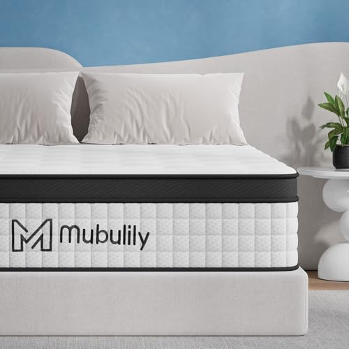Kingsize Mattress 5ft 25cm Memory Foam & Pocketed Spring Hybrid Mattress Medium Firm 7-Zone 9-Layer Breathable Kingsize Bed Mattress with 650lbs Weight Capacity for Back Pain Relief 150x200cm(Black)