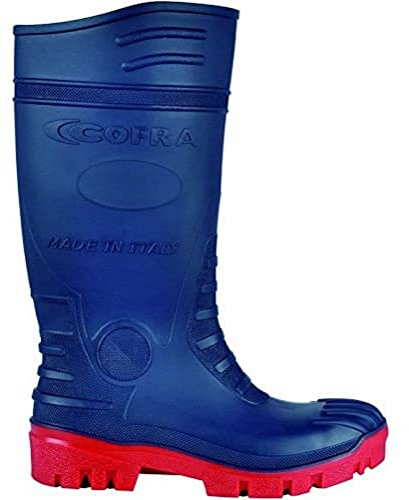 COFRA 80449, Stivali per lavori industriali Uomo, Azul/Rojo, 42 EU